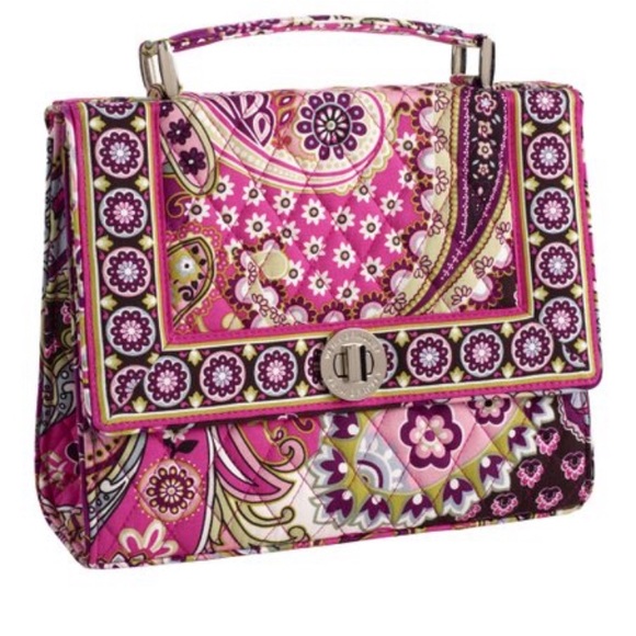 Vera Bradley Handbags - EUC Vera Bradley Very Berry Paisley Julia Purse